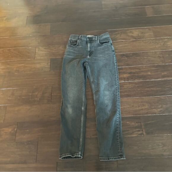 Everlane Washed Black Gray Straight Leg The Cheeky Jean Size 27 Regular - Picture 5 of 15